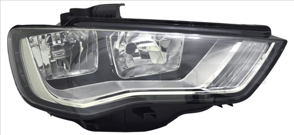 Far fata Stanga (H15/H7, electric, cu motor) potrivit AUDI A3 -06.16 [2]