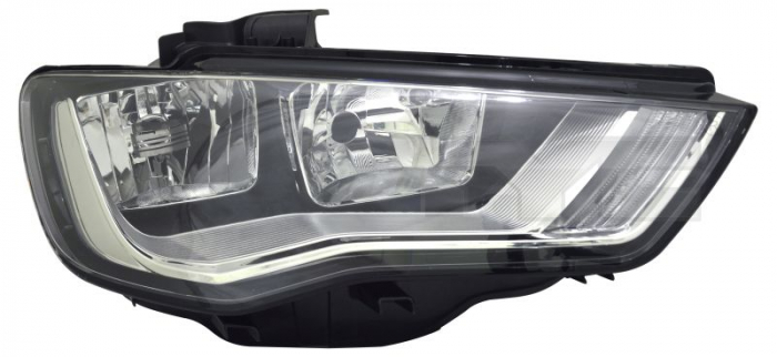 Far fata Stanga (H15 H7, electric, cu motor) potrivit AUDI A3 -06.16