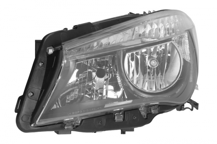 Far fata Stanga (H15 H7 PY21W, electric, cu motor, culoare insert: negru) potrivit MERCEDES CLA (C117), CLA SHOOTING BRAKE (X117)
