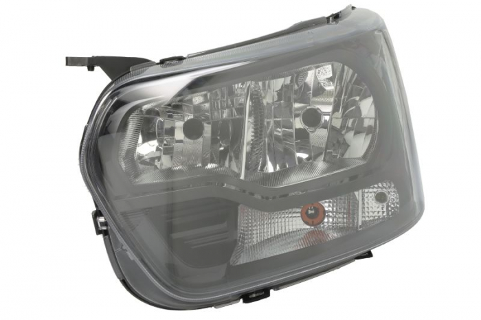 Far fata Stanga (H15 H7 PY21W W5W, electric, cu motor, culoare insert: negru) potrivit FORD TRANSIT, TRANSIT V363 01.16-