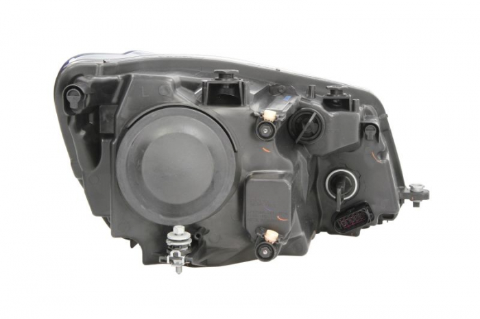 Far fata Stanga (H4, electric, cu motor, culoare insert: negru, culoare semnalizator: transparent) potrivit VW CADDY III, CADDY III/MINIVAN [2]