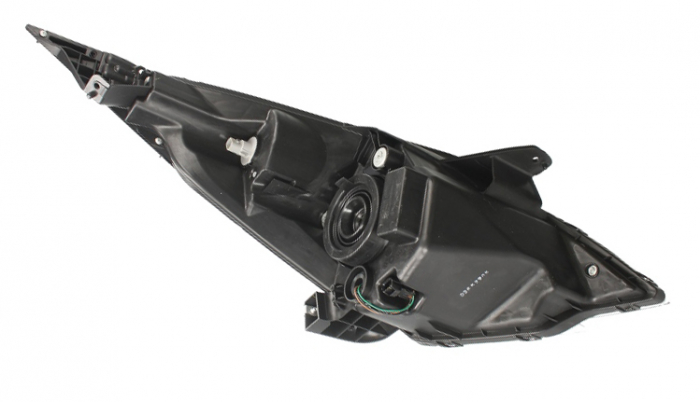 Far fata Stanga (H4, electric, cu motor, culoare semnalizator: transparent) potrivit CHEVROLET SPARK -12.12 [2]
