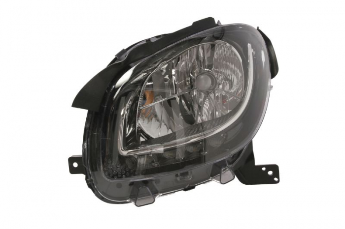 Far fata Stanga (H4, electric, fara motoras, cu garnitura) potrivit SMART FORTWO 07.14-