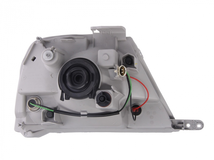 Far fata Stanga (H4, electric, fara motoras, culoare insert: argintiu, culoare semnalizator: transparent) potrivit SUZUKI GRAND VITARA I, VITARA [2]