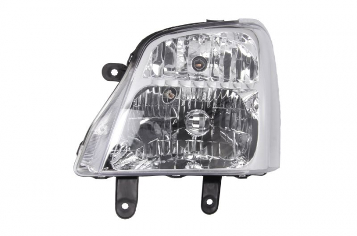 Far fata Stanga (H4, electric, fara motoras, culoare insert: cromat) potrivit ISUZU D-MAX I -12.07