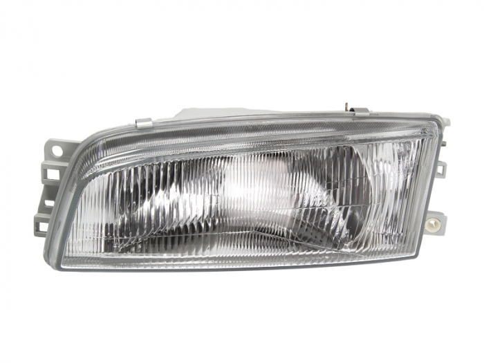 Far fata Stanga (H4, electric, fara motoras, culoare insert: cromat) potrivit MITSUBISHI LANCER IV, LANCER VI