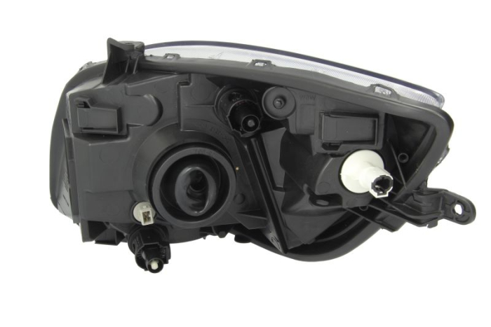 Far fata Stanga (H4, electric, fara motoras, culoare insert: cromat) potrivit TOYOTA YARIS [2]