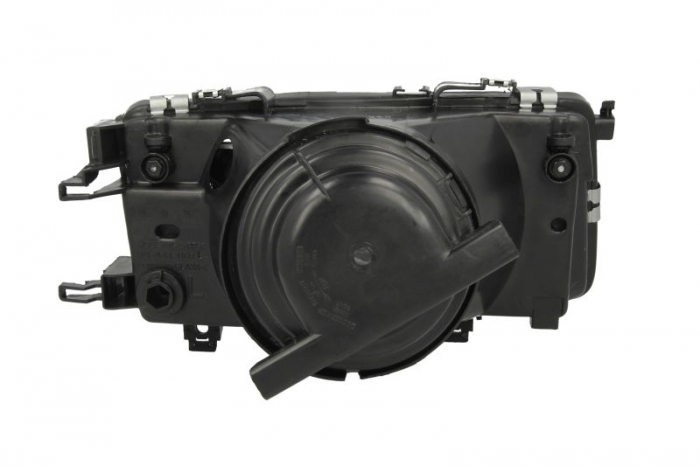 Far fata Stanga potrivit AUDI 80 B3, COUPE B2, COUPE B3, QUATTRO 1986-1991 (H4, electric, fara motoras, culoare insertie: argintiu) [2]