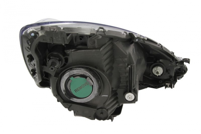 Far fata stanga (H4, electric, manual, fara motoras, culoare interior: negru) potrivit HONDA JAZZ III -01.11 [2]