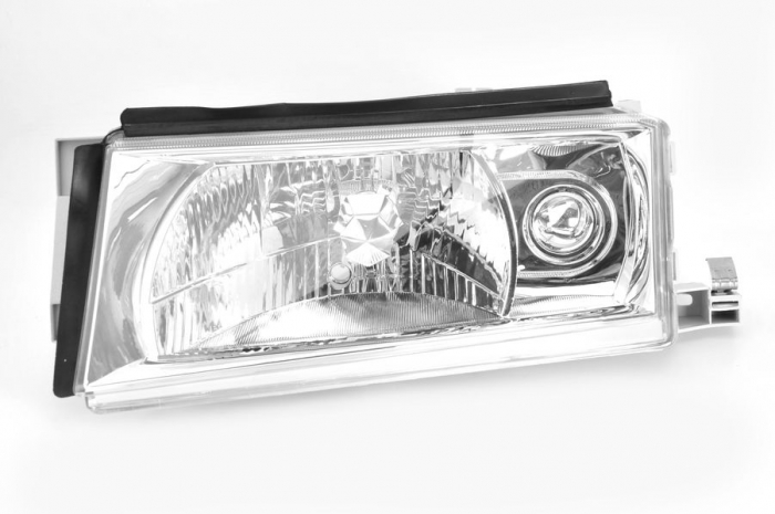 Far fata Stanga (H4, manual, fara motoras, culoare insert: argintiu) potrivit SKODA OCTAVIA I, OCTAVIA I KOMBI