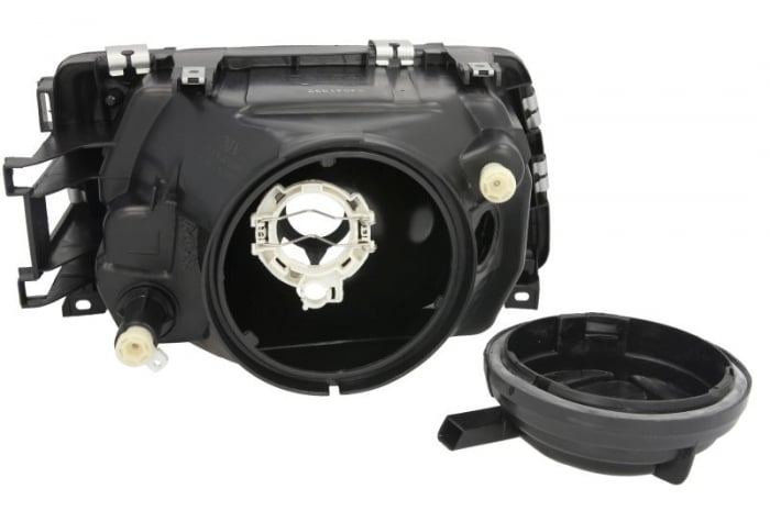 Far fata stanga (H4, manual, fara motoras, culoare interior: cromat) potrivit AUDI 100 C3, 200 C3 01.82-12.90 [2]