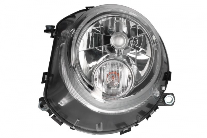 Far fata Stanga (H4 P21W, electric, cu motor, culoare insert: cromat, culoare semnalizator: alb) potrivit MINI (R50, R53), (R56), (R57), CLUBMAN (R55)