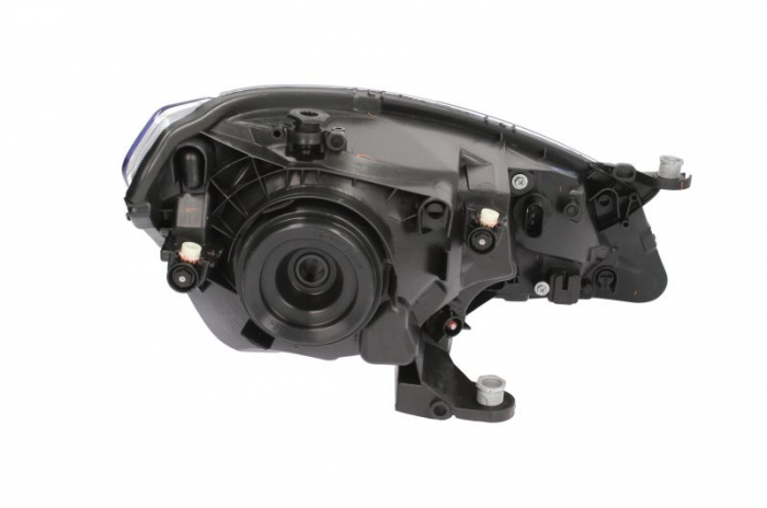 Far fata Stanga (H4/PY21W/W21, electric, fara motoras, culoare insert: negru) potrivit SEAT MII -07.16 [2]