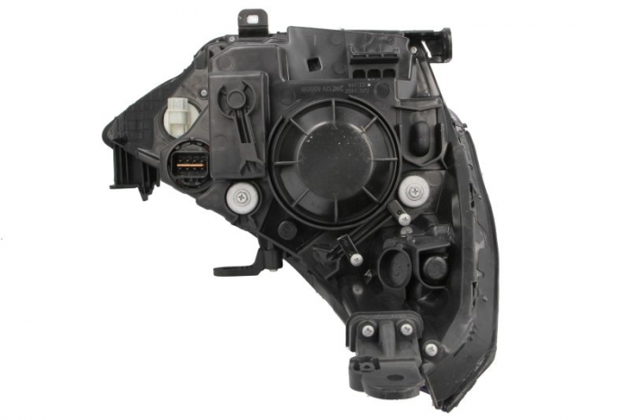 Far fata Stanga (H4/PY21W/W5W, electric, cu motor, culoare insert: negru, culoare semnalizator: alb) potrivit HYUNDAI ACCENT IV [2]