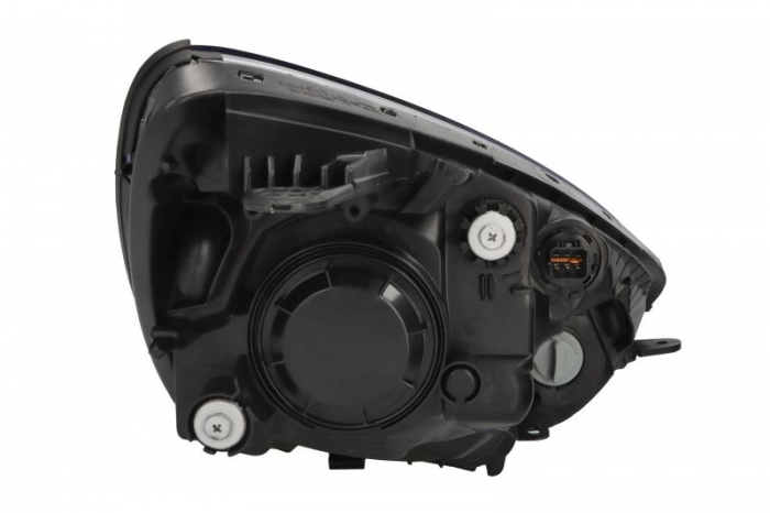 Far fata stanga (H4/PY21W/W5W, electric, fara motoras, culoare interior: negru, culoare semnalizator: transparent) potrivit KIA PICANTO II [2]