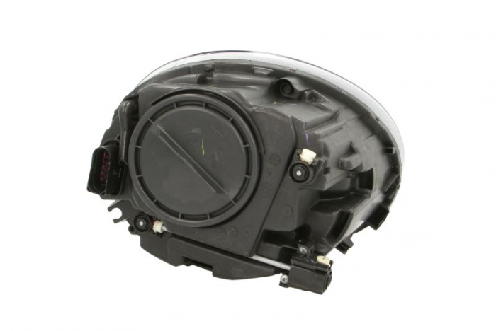 Far fata Stanga (H4/W21, electric, cu motor, culoare insert: negru) potrivit VW BEETLE [2]