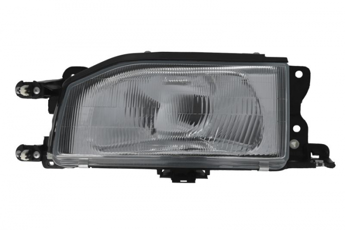 Far fata Stanga (H4 W5W, electric, fara motoras) potrivit MAZDA 323 III -12.96