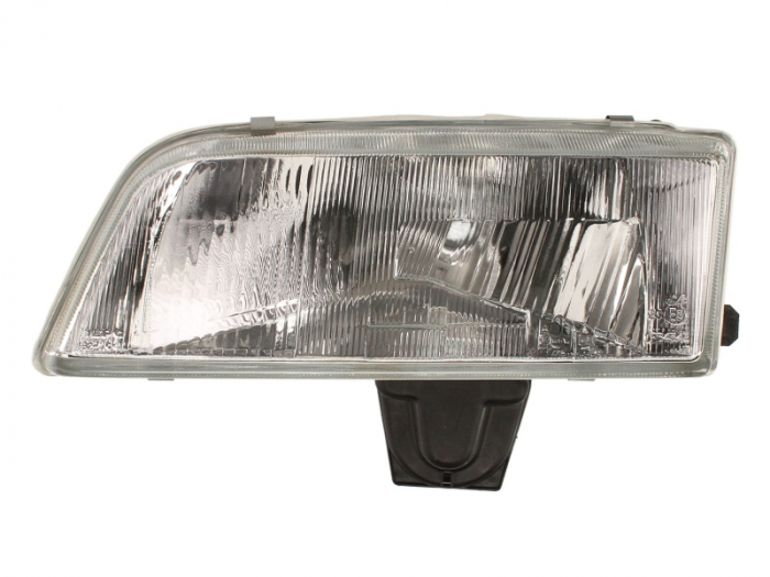 Far fata Stanga (H4 W5W, electric, mecanic, fara motoras, culoare insert: argintiu) potrivit CITROEN ZX, ZX HATCHBACK