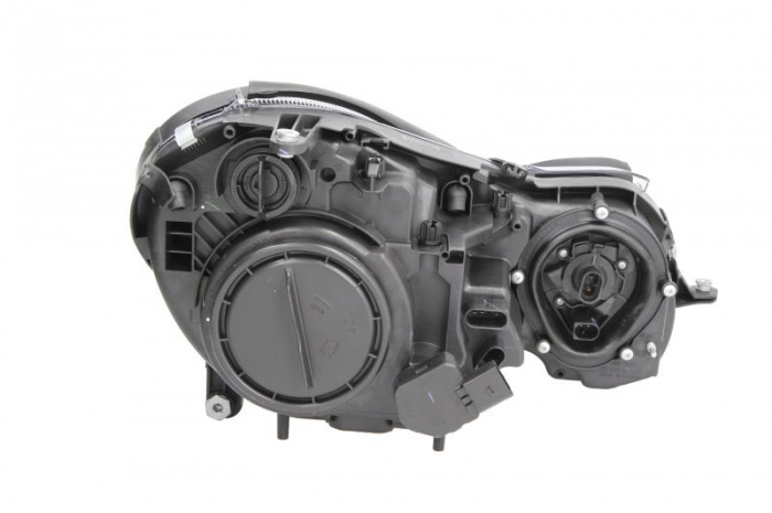 Far fata stanga (H7, electric, cu motor, culoare interior: cromat, culoare semnalizator: transparent) potrivit MERCEDES E T-MODEL (S211), E (VF211), E (W211) [2]