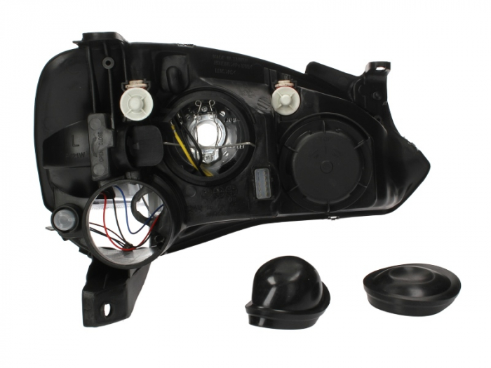 Far fata stanga (H7, electric, fara motoras, culoare interior: cromat, culoare semnalizator: alb) potrivit OPEL COMBO TOUR, COMBO/MINIVAN, CORSA C, CORSA C/HATCHBACK -12.02 [2]