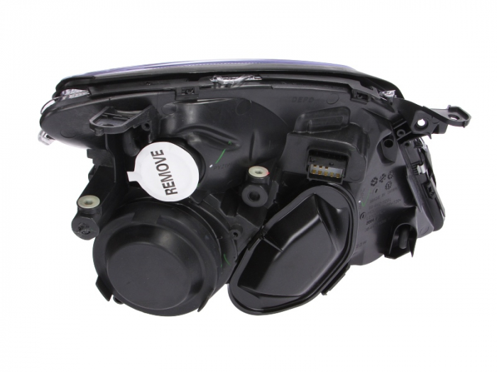 Far fata stanga potrivit OPEL SIGNUM, VECTRA C, VECTRA C GTS pana in 2005 (H7, electric, fara motoras, culoare interior: cromat, culoare semnalizator: transparent) [2]