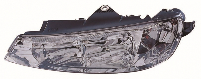 Far fata Stanga (H7, electric, fara motoras, culoare semnalizator: alb) potrivit PEUGEOT 406 01.99-12.04