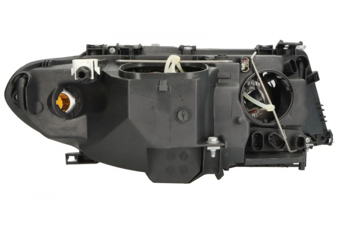 Far fata Stanga (H7/H7, electric, cu motor, culoare insert: cromat, culoare semnalizator: galben) potrivit BMW 3 (E46) [2]