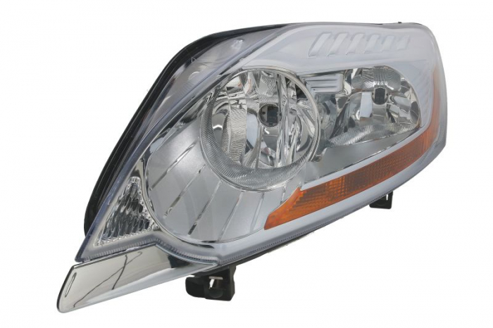 Far fata Stanga (H7 H7, electric, cu motor, culoare insert: cromat, culoare semnalizator: galben) potrivit FORD KUGA I