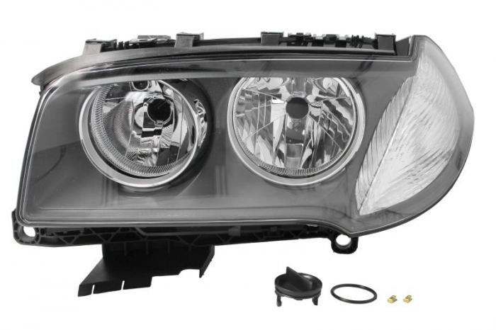 Far fata Stanga (H7 H7, electric, cu motor, culoare insert: negru, culoare semnalizator: transparent) potrivit BMW X3 (E83) 08.06-11.12