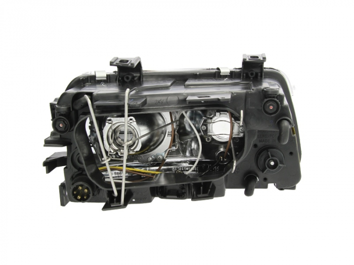 Far fata Stanga (H7/H7, electric, fara motoras, culoare insert: cromat) potrivit AUDI A4 B5 [3]