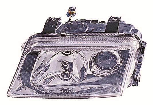 Far fata Stanga (H7 H7, electric, fara motoras, culoare insert: cromat) potrivit AUDI A4 B5