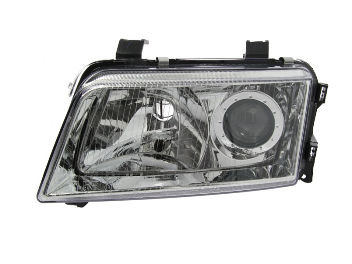 Far fata Stanga (H7/H7, electric, fara motoras, culoare insert: cromat) potrivit AUDI A4 B5 [2]