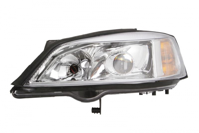 Far fata Stanga (H7 H7, electric, fara motoras, culoare insert: cromat) potrivit OPEL ASTRA G, ASTRA G CLASSIC, ASTRA G KOMBI