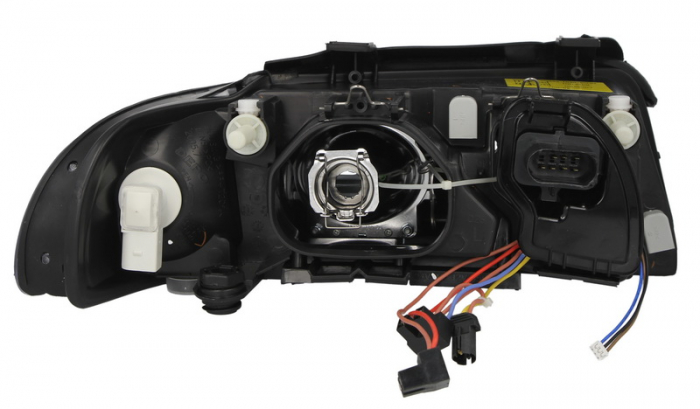 Far fata stanga (H7/H7, electric, fara motoras, culoare interior: cromat) potrivit AUDI A4 B5 [3]