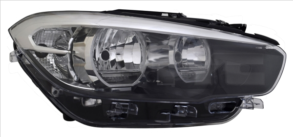 Far fata Stanga (H7 H7 LED, electric, cu motor) potrivit BMW 1 (F20), 1 (F21) 03.15-