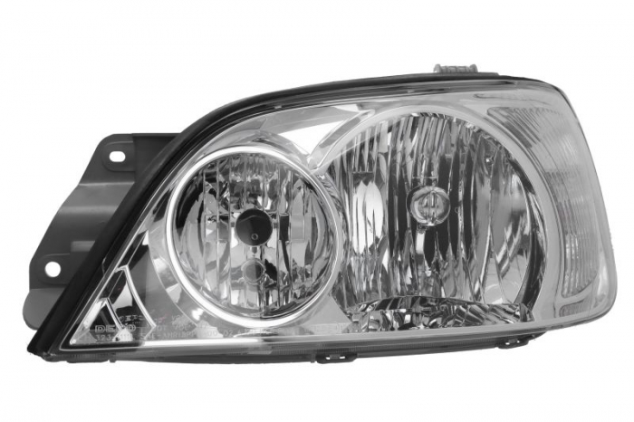 Far fata Stanga (H7 H7, manual, fara motoras, culoare insert: cromat, culoare semnalizator: transparent) potrivit KIA CARNIVAL I, CARNIVAL II
