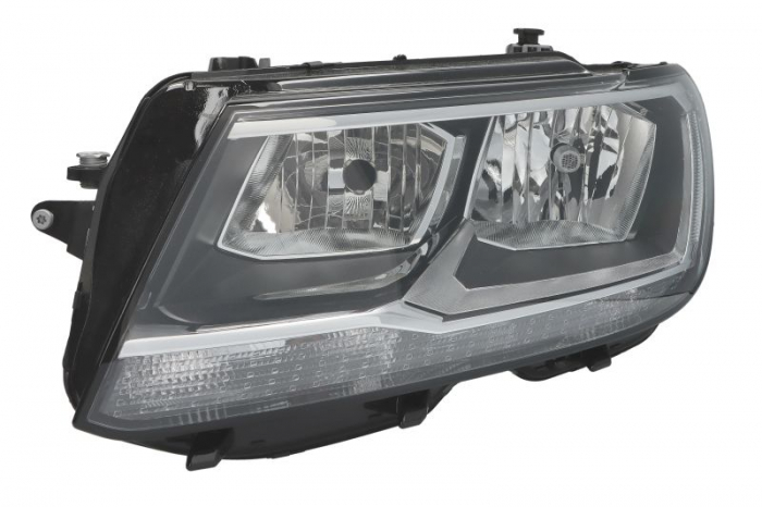Far fata Stanga (H7 H7 PW24W PY21W, electric, cu motor) potrivit VW TIGUAN