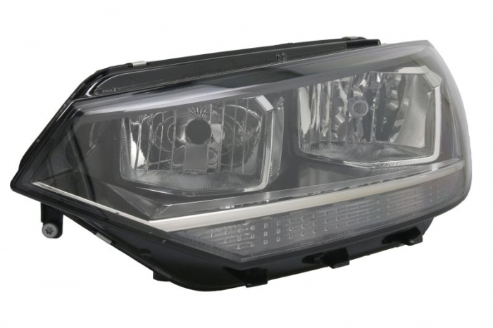Far fata Stanga (H7 H7 PW24W W21W, electric, cu motor) potrivit VW TOURAN 05.15-