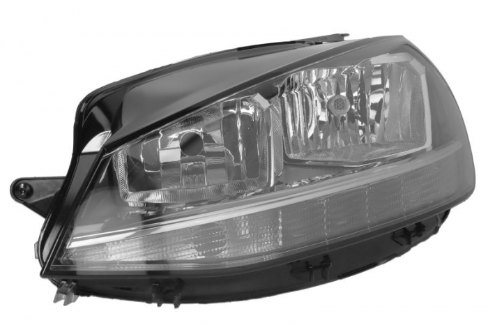 Far fata Stanga (H7 H9 LED WY21W, cu motor) potrivit VW GOLF ALLTRACK VII, GOLF SPORTSVAN VII, GOLF VII