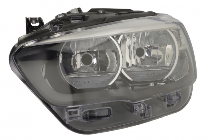 Far fata Stanga (H7 LED PY21W, electric, cu motor, culoare insert: negru) potrivit BMW 1 (F20), 1 (F21)