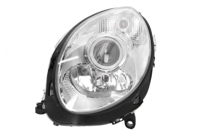 Far fata Stanga (H7 PY21W, electric, cu motor, bec, culoare insert: cromat, culoare semnalizator: transparent) potrivit MERCEDES R (W251, V251)