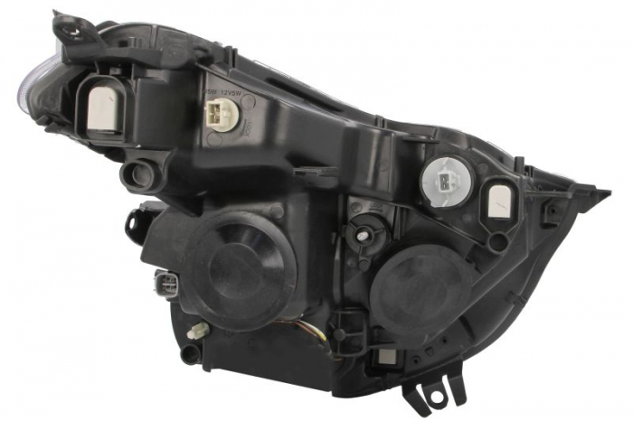 Far fata Stanga (H7/PY21W/W5W, electric, culoare insert: cromat) potrivit CITROEN C1 II [2]