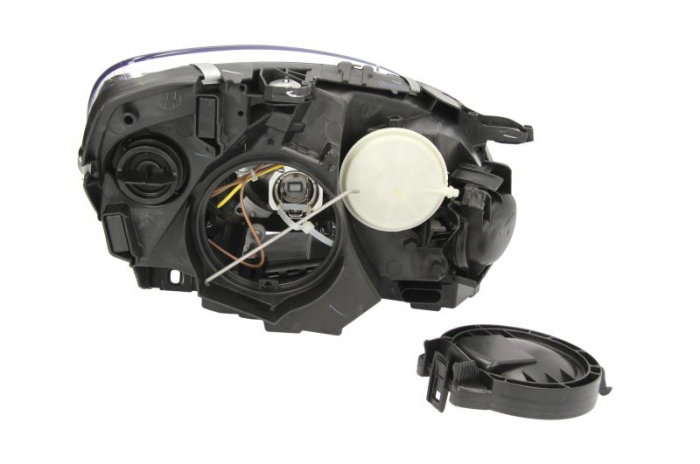 Far fata Stanga potrivit MERCEDES B SPORTS TOURER (W245) (H7/PY21W/W5W, electric, fara motoras, culoare insert: cromat, culoare semnalizator: alb) [2]