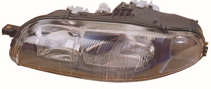 Far fata Stanga (halogen, 2 H1, electric, fara motoras, culoare insert: argintiu) potrivit FIAT BRAVA, BRAVO I 01.96-12.01