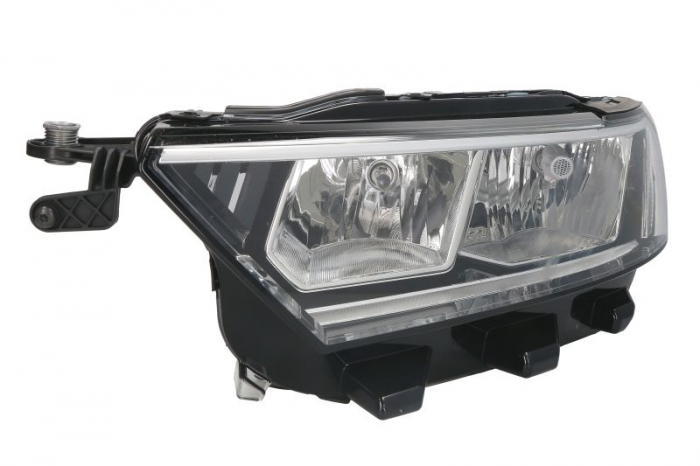 Far fata Stanga (halogen, 2 H7, electric, cu motor) potrivit VW T-ROC 11.17-12.20