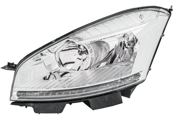 Far fata Stanga (halogen, H1 H21W H6W H7 HY21W, electric, cu motor, bec, culoare semnalizator: transparent) potrivit CITROEN C4 GRAND PICASSO I, C4 PICASSO I 09.10-08.13