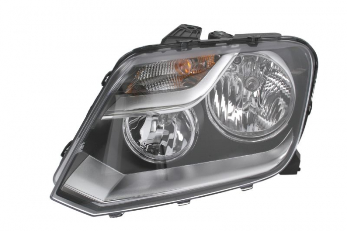 Far fata Stanga (halogen, H1 H7, electric, cu motor, culoare semnalizator: transparent) potrivit VW AMAROK -10.16