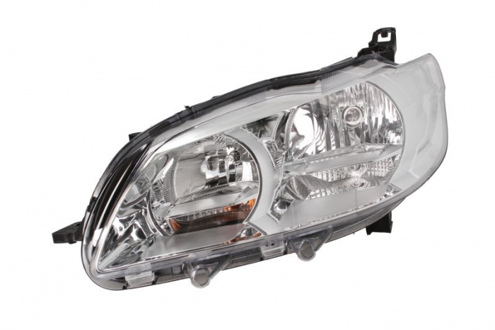 Far fata Stanga (halogen, H1 H7 W5W, electric, cu motor, culoare semnalizator: transparent) potrivit PEUGEOT 301