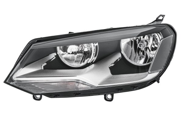 Far fata Stanga (halogen, H15 H7 H7 W5W WY21W, electric, cu motor, bec, culoare insert: cromat) potrivit VW TOUAREG
