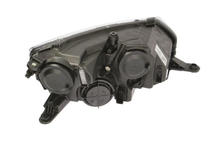 Far fata Stanga potrivit SKODA RAPID pana in 2017 (halogen, H15/H7/W5W, electric, cu motor, culoare semnalizator: transparent) [2]